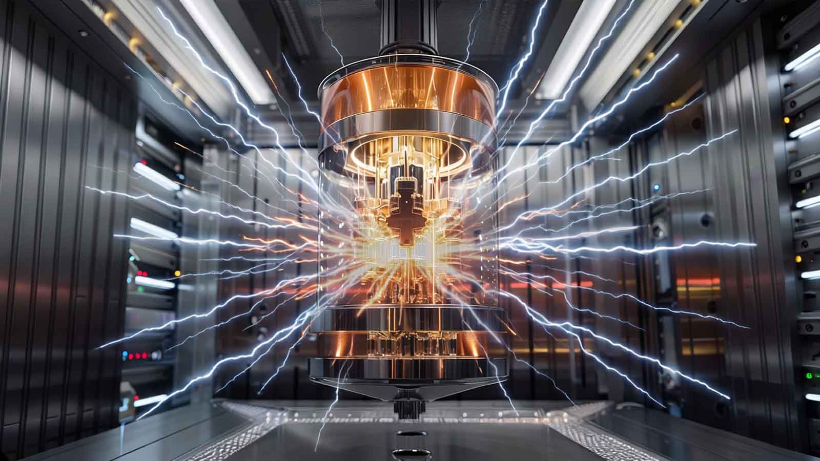 Quantum attack on a data vault